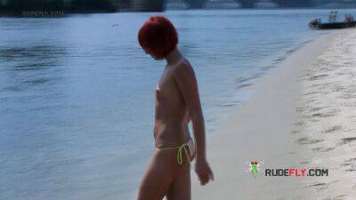 It looks like you all want to see me in nudists public beach tanning nacked - hclips