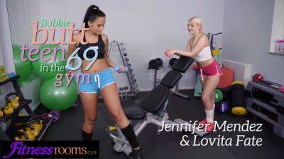 Jennifer Mendez - Jennifer - Big ass teen Jennifer Mendez and Lovita Fate gym lesbian 69 - sexu.com