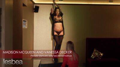 Madison McQueen and Vanessa Decker secret lesbian strip club affair - sexu.com - Czech Republic