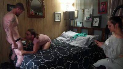 Her Teen Friend Stayed The Night To Watch Her Get Fucked[full Video] - hclips