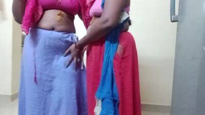 Indian Tamil Aunty Lesbian Romance Show - hclips - India