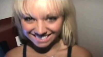 Smiling woman loves to swallow cum - drtuber