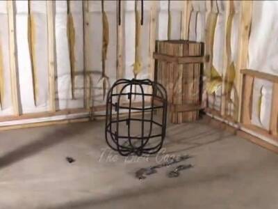 Girl locked in a bird cage - icpvid.com