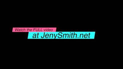Jeny Smith - Jeny Smith teasing a stranger. Then he strokes her - nvdvid.com - Russia