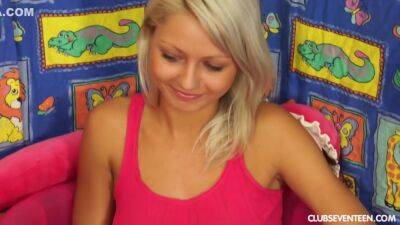 Anneli Stunning Blonde Teen Fucked By - upornia