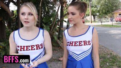 Lily Rader - Riley - Lily - Sexy Teens Megan Sage, Lily Rader & Riley Mae Will Do It All To Get In The Cheerleading Team - sexu.com