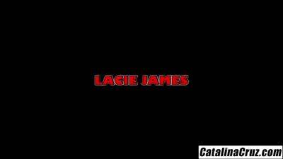 LICENSED TO BLOW - Lacie James Bouncing Fat Ass Nasty Stepsis - hotmovs.com
