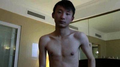 Fit Chinese Boy Bound Cum With Shower - drtuber - China