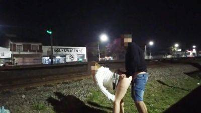 Sex In Public Voyeurs Watch While We Fuck On The Street Flashing Skirt No Panties Caught - upornia - Argentina