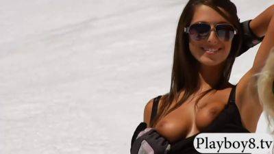 Badass Babes Bmx Riding And Snowboarding While All Nude - hclips