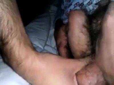 Touching soft dick of my dad in bed - drtuber