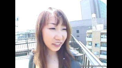 Japanese Bitch Pussy Pounding outside the building - hotmovs.com - Japan