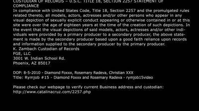 Diamond Foxxx - Rymjob Seducing The Babysitter Threesome - hotmovs.com - Usa