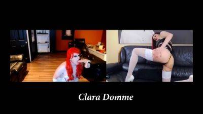 Clara - Clara Domme - Testing out your sucking skills - drtuber