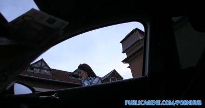 Crystal Rush - Crystal Rush gets pounded hard in public against my car - sexu.com - Russia