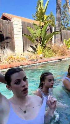 Emma Kotos Pool Livestream Video Leaked - drtuber