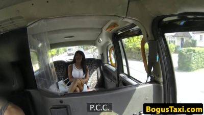 Ebony Escort Taxi Passenger Titfucking In Cab - hotmovs.com