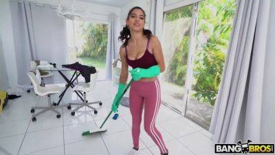 Gabriela Lopez - Gabriela Lopez: A Clean Fuck with Her Big Tits and Ass - POV Teen Latina - veryfreeporn.com