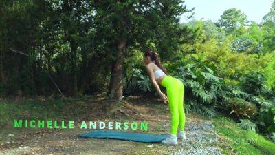 Michelle Anderson - Yoga girl addicted to cocks MICHELLE ANDERSON. DAP. TP. 6 on 1 + Pissing. LTP286 - PissVids - hotmovs.com