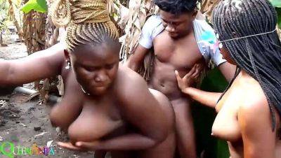 African Gift & Friends: Outdoor Ebony Party with Big Cocks - xxxfiles.com - India - South Africa - Nigeria