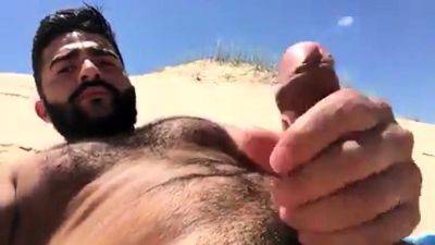 Greek Beach Jerk - Big Cock Hunk Outdoor Adventure - drtuber - Greece