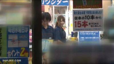 Japanese Babe sales staff having sex in the store with stranger - hotmovs.com - Japan