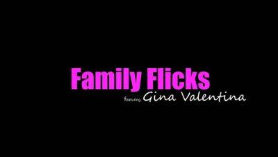 Gina Valentina - Family Flicks - S8:E1 - porntry.com