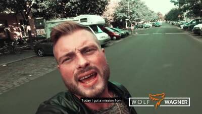 Van - Public sex in Berlin for HarleenVan Hynten goes wild! Wolf Wagner Originals - Harleen van hynten - xtits.com - Germany