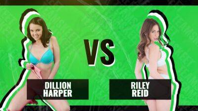 Riley Reid - Choose your champion in this battle! Riley Reid & Dillion Harper by Team Skeet. - anysex.com